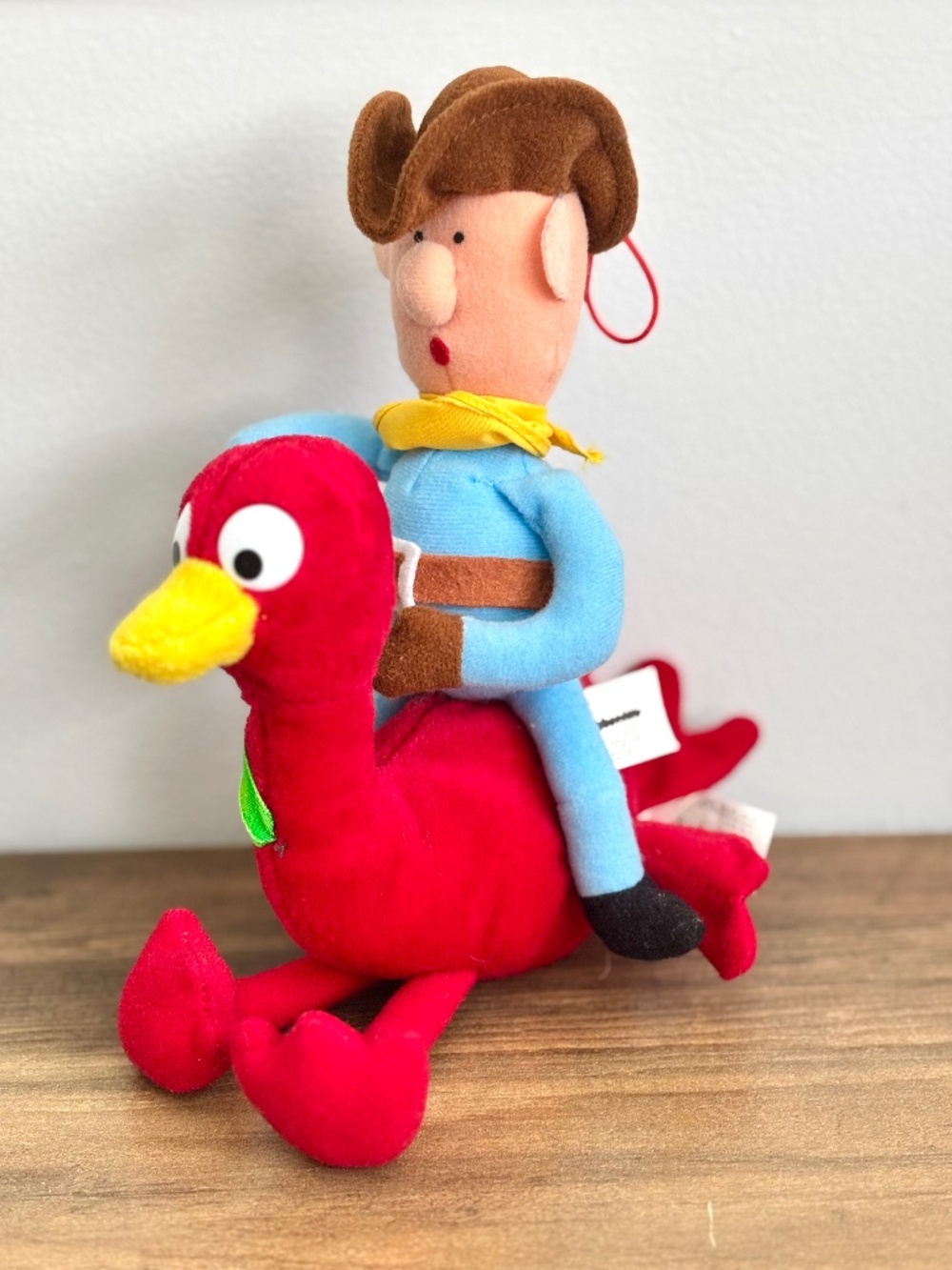 VINTAGE Rudolph Island Of Misfit Toys Cowboy On Ostrich Plush Stuffins CVS 1999